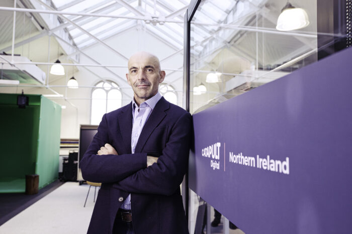 William Revels, the newly appointed Managing Director of Digital Catapult Northern Ireland.