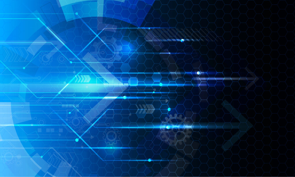 Cyber,Security,,Vector,Illustration,White,Gear,And,Tree,Cog,Wheel