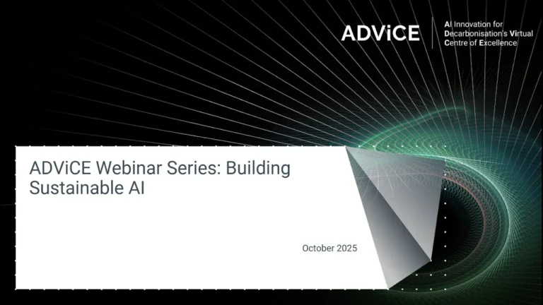 Building Sustainable AI