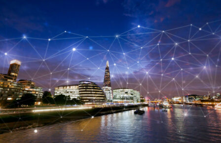 London,Office,Building,For,Network,And,Future,Concept