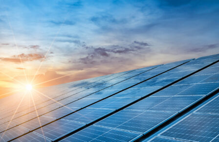 Close-up,Of,Solar,Cell,Farm,Power,Plant,Eco,Technology.landscape,Of