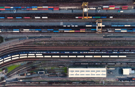 Container,In,Aerial,View