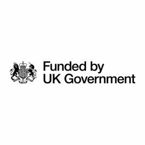 Funded by UK Gov Logo