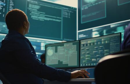 Cyber,Security,Expert,Working,On,Encryption,And,It,Security,In