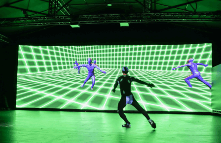 Creative tech dancer image