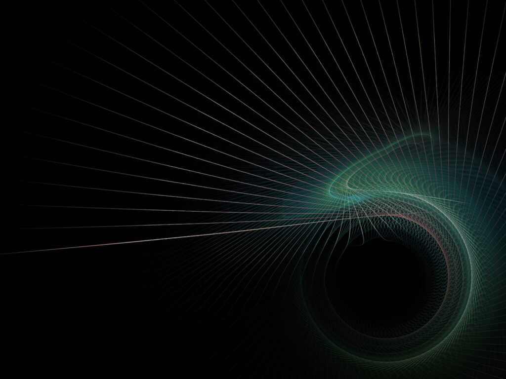 abstract fractal arrow/pointer
