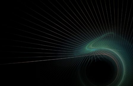 abstract fractal arrow/pointer