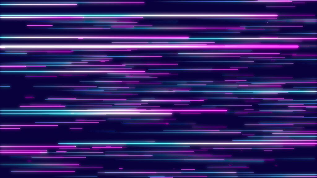 Purple,&,Blue,Abstract,Radial,Lines,Geometric,Background.,Data,Flow.